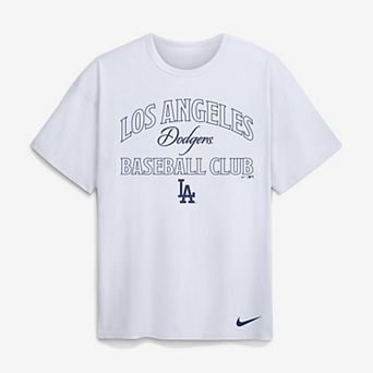 Men's Nike White Los Angeles Dodgers Max90 Heavyweight T-Shirt