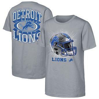 Youth Outerstuff Gray Detroit Lions Winning Mentality T-Shirt
