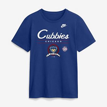 Men's Nike Royal Chicago Cubs Cooperstown Graphic T-Shirt