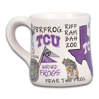 TCU Horned Frogs Icon 20oz. Ceramic Icon Mug