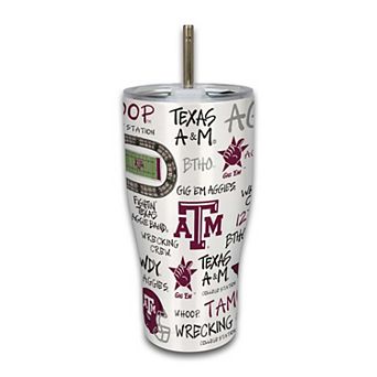 Texas A&M Aggies 30oz. Icon Metal Tumbler