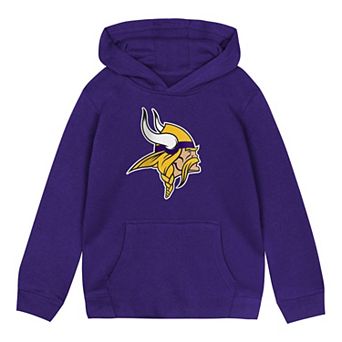 Toddler Outerstuff Purple Minnesota Vikings Primary Logo Fleece Hoodie