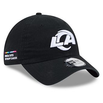 Men's New Era Black Los Angeles Rams 2026 NFL Crucial Catch Casual Classic Adjustable Hat
