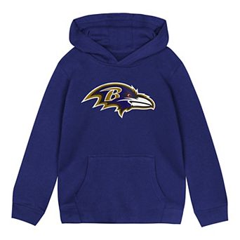 Toddler Outerstuff Purple Baltimore Ravens Primary Logo Fleece Hoodie
