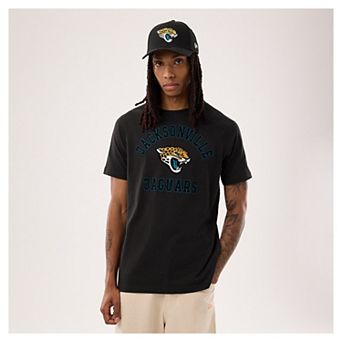 Men's New Era Black Jacksonville Jaguars Functional Fandom T-Shirt