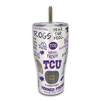 TCU Horned Frogs 30oz. Icon Metal Tumbler