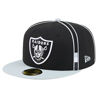 Men's New Era Black Las Vegas Raiders Soutache 59FIFTY Fitted Hat