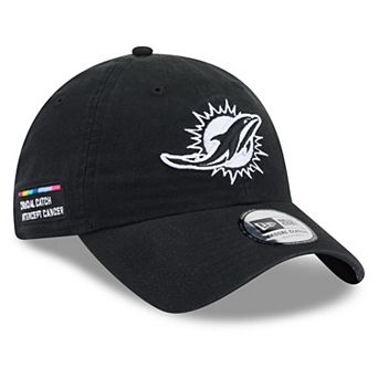 Men's New Era Black Miami Dolphins 2026 NFL Crucial Catch Casual Classic Adjustable Hat