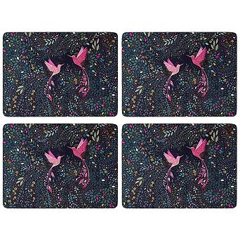 Sara Miller India Set of 4 Placemats 15.7" x 11.7"