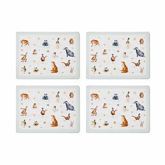 Wrendale Designs Set of 4 Placemats 15.7" x 11.7"