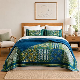 Peace Nest 2/3 pc Soft Lightweight Coverlet Bedding Set