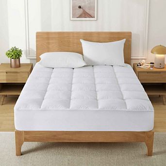 Peace Nest 2-Inch Plush Down Alternative Mattress Topper with Elastic Corner Straps