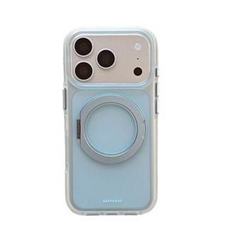 Phone Case with Magnetic Ring Stand,Shockproof Air Cushion Protective Cover for iPhone 17 Pro Max