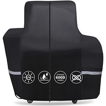 Grill Cover for Lockhart Platinum Series 56 x 31 x 67 Inch Heavy Duty Waterproof Black
