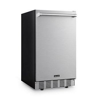 Newair 18” Undercounter Clear Ice Maker, 62100 lbs./Day, Outdoor-Rated Stainless Steel