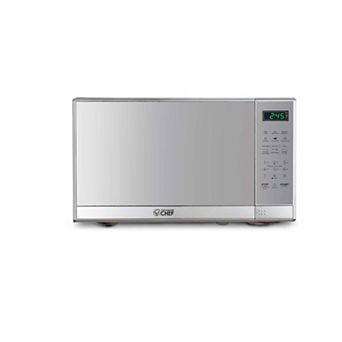 Commercial Chef 0.7 Cu Ft Countertop Microwave Oven - Touch Controls - 700W - 10-Inch Turntable