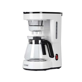 Commercial Chef 5 cup Small Drip Coffee Maker with 0.75L Water Tank - Pour Over Filter