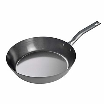 Commercial Chef 12-Inch Carbon Steel Skillet - Non Stick with Ceramic Coating - PTFE and PFOA Free