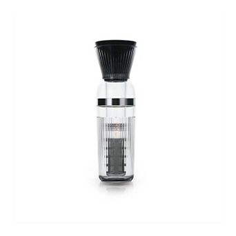 Commercial Chef Quick Cold Brew Coffee Maker - Battery Powered - USB Rechargeable - 14 Oz Jar
