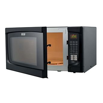 Commercial Chef 1.6 Cu Ft Countertop Microwave Oven - Touch Controls - 1000W - 12.8-Inch Turntable
