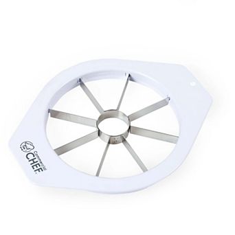 Commercial Chef Apple Slicer with Corer - 8 Blades and Side Handles - Fruit Slicer and Corer