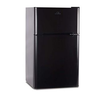 Commercial Cool 3.2 Cu Ft Compact Refrigerator - Two-Door Mini Fridge with Top Freezer Compartment