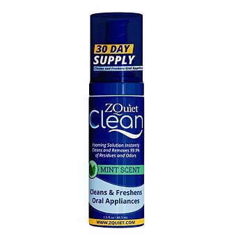 ZQuiet Clean Anti-Bacterial Cleaning Solution, Mint Scent, 1.5 oz
