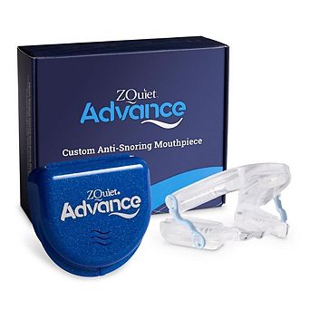 ZQuiet Advance Custom Anti-Snoring Mouthpiece, 4-Level Jaw Advancement