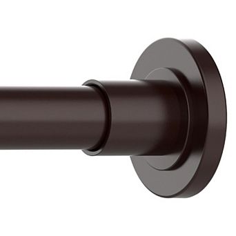 Shower Curtain Rod 31 to 68 Inch Adjustable, Spring Tension Stainless Steel Curtain Rod for Bathroom