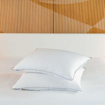 FluffCo Soft Fluff Down Feather Pillow