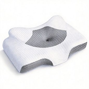 Memory Foam Neck Pillow Hollow Design Side Sleeper Support