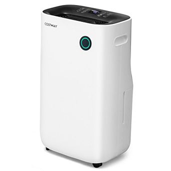 Costway 19-Pint(DOE) Quiet Dehumidifier with 5 Modes 4,500 Sq.ft Coverage Area for Home & Basements