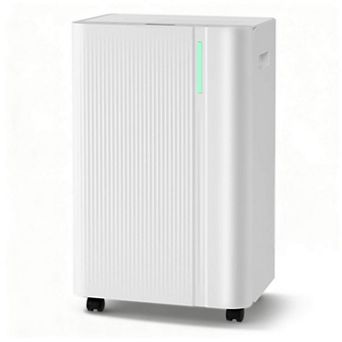 Costway 16-Pint(DOE) Dehumidifier W/ Drain Hose 3 Modes LED Display 3-Color Indicator Light