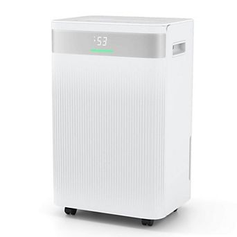 Costway 16-Pint(DOE) Dehumidifier with 3 Modes LED Display For Home 4500 Sq. ft Coverage Area