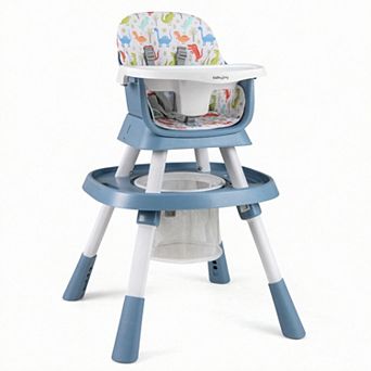 Costway 16-in-1 Baby High Chair with Activity Center Booster Seat Building Block Table