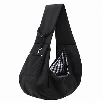 Petsfit Reversible Dog Carrier Sling Soft Breathable Cotton w/Storage Pocket