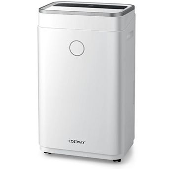 Costway 15-Pint(DOE) Dehumidifier with 3-Color Digital Display 4,000 Sq. ft Coverage Area
