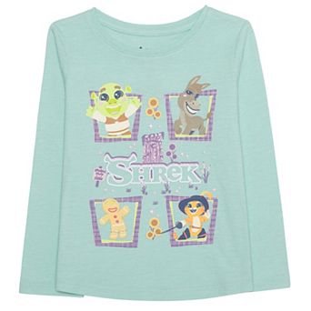 Baby & Toddler Girl Shrek Long Sleeve Graphic T-Shirt