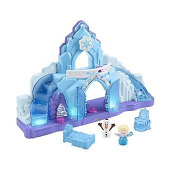 Fisher-Price Little People Disney's Frozen Elsa's Ice Palace Musical Playset with Elsa & Olaf Figures