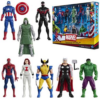 Massive Marvel 8 pc Action Figure Multipack by Hasbro