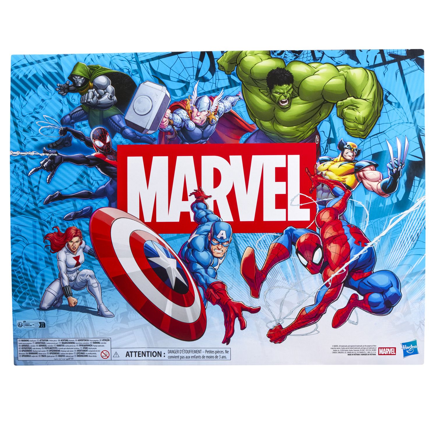Детские фигурки Massive Marvel 8 pc Action Figure Multipack by Hasbro — фото 5