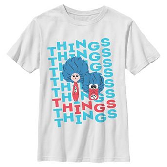 Boys 6-20 Dr. Seuss The Cat In The Hat Many Things Graphic Tee