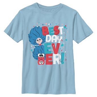 Boys 6-20 Dr. Seuss The Cat In The Hat Best Day Ever Graphic Tee