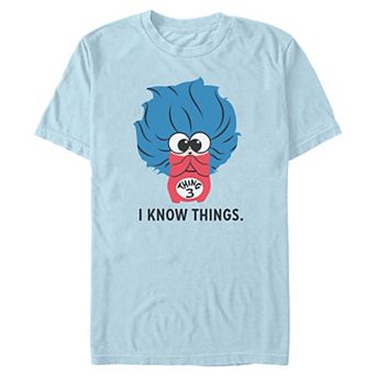 Men's Dr. Seuss The Cat In The Hat Thing 3 I Know Things Graphic Tee