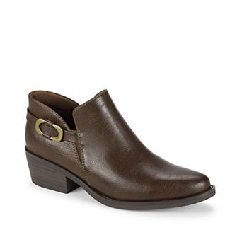 Baretraps Persis Women's Ankle Bootie With Block Heel & Buckle Detail