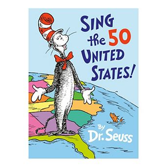Sing the 50 United States by Dr. Seuss Children's Hardcover Book