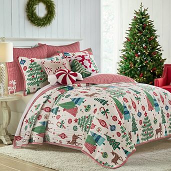 Levtex Home Tree Festival Quilt Set
