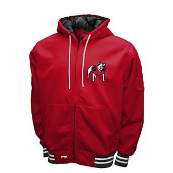 Men's Georgia Bulldogs Grind Fleece Zip-Up