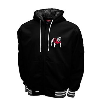Men's Georgia Bulldogs Grind Fleece Zip-Up
