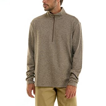 Men's Hallstatt Brushed Long Sleeve Quarter Zip Pullover